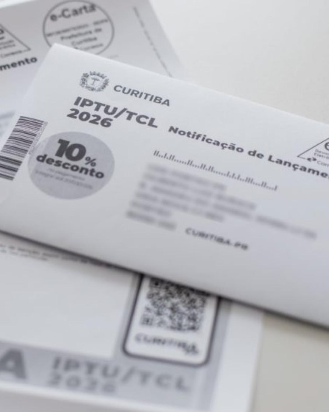 Prefeitura de Curitiba inicia envio de alertas por e-mail sobre débitos em dívida ativa para contribuintes