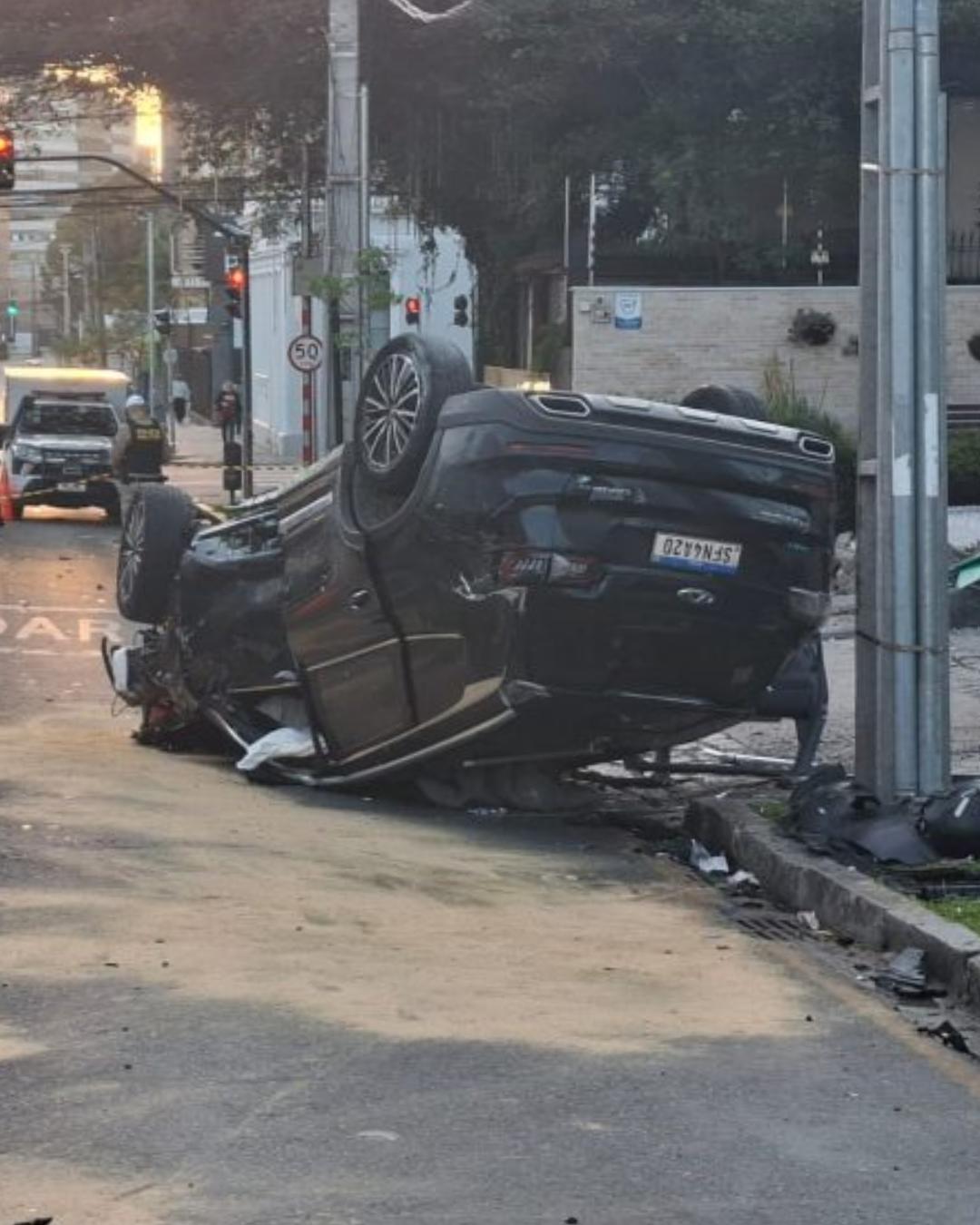 Suspeito de atropelar motociclista de 24 anos no Batel pode responder por homicídio culposo