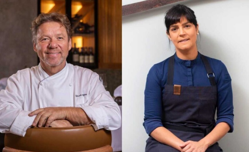 Claude Troisgros e Manu Buffara estão entre os chefs convidados da Feira da Louça Gourmet, que integra a programação do evento
