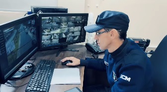 Sala de monitoramento auxilia na identificação de veículos furtados e no acompanhamento de situações suspeitas