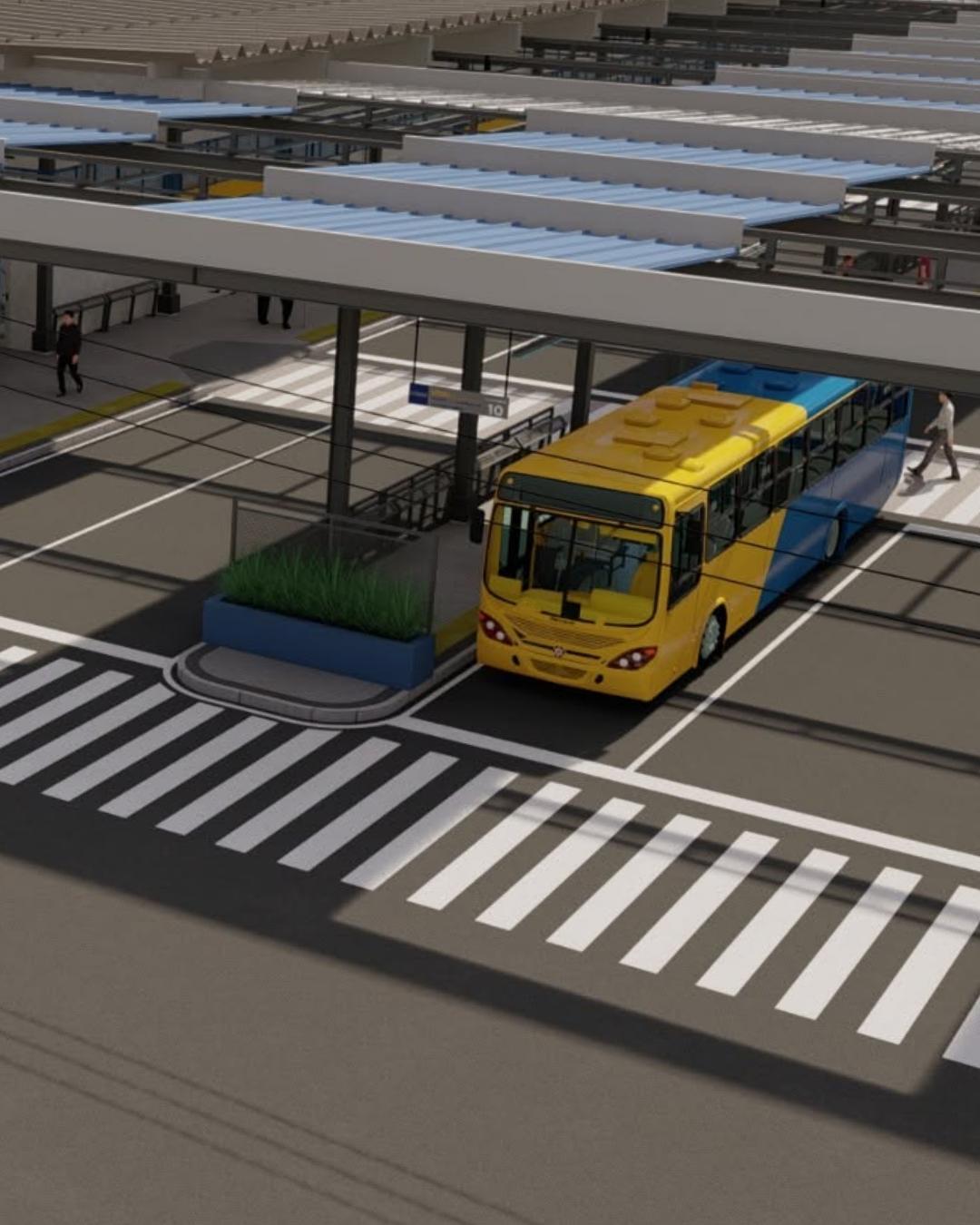 Araucária terá terminal central reformado com investimento de R$ 26 milhões