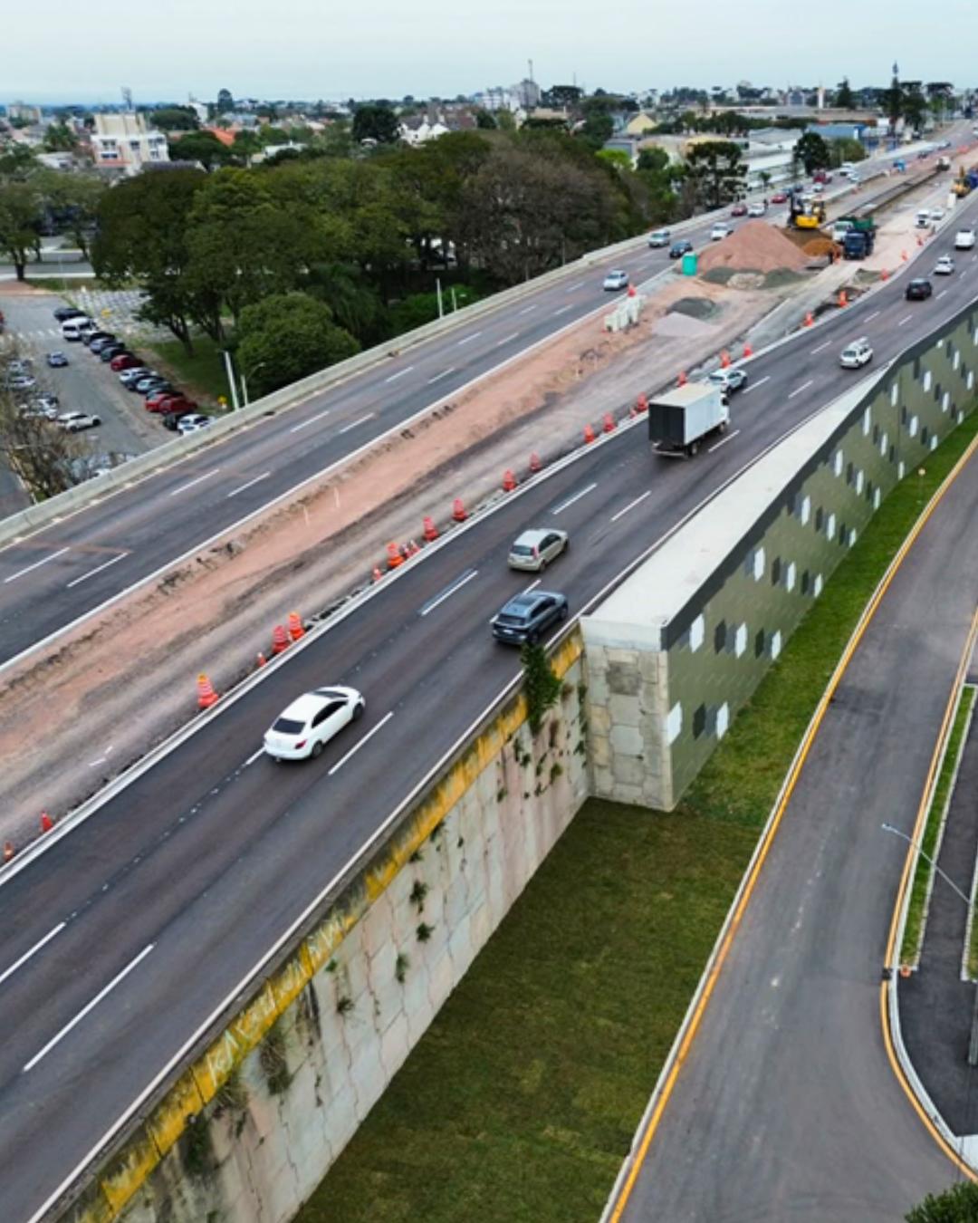 Obras no Complexo Tarumã avançam e novo acesso à Victor Ferreira do Amaral é liberado