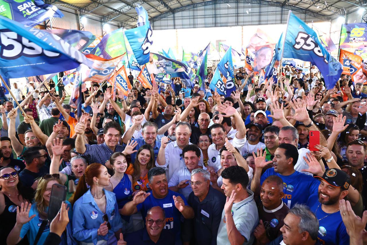 Apoiadores e lideranças políticas de diferentes regiões participam do evento, que teve clima de mobilização em torno da candidatura de Bihl