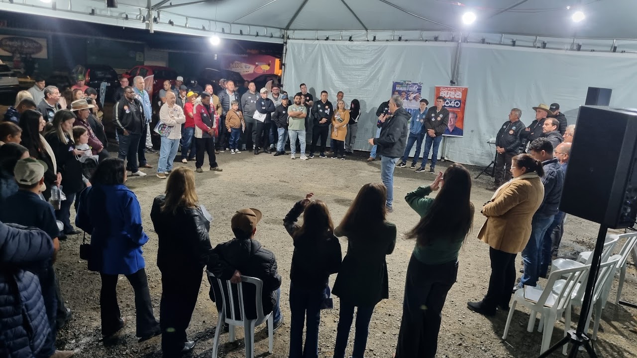 Bihl Zanetti conversou com moradores e relembrou investimentos realizados no Ribeirão Grande