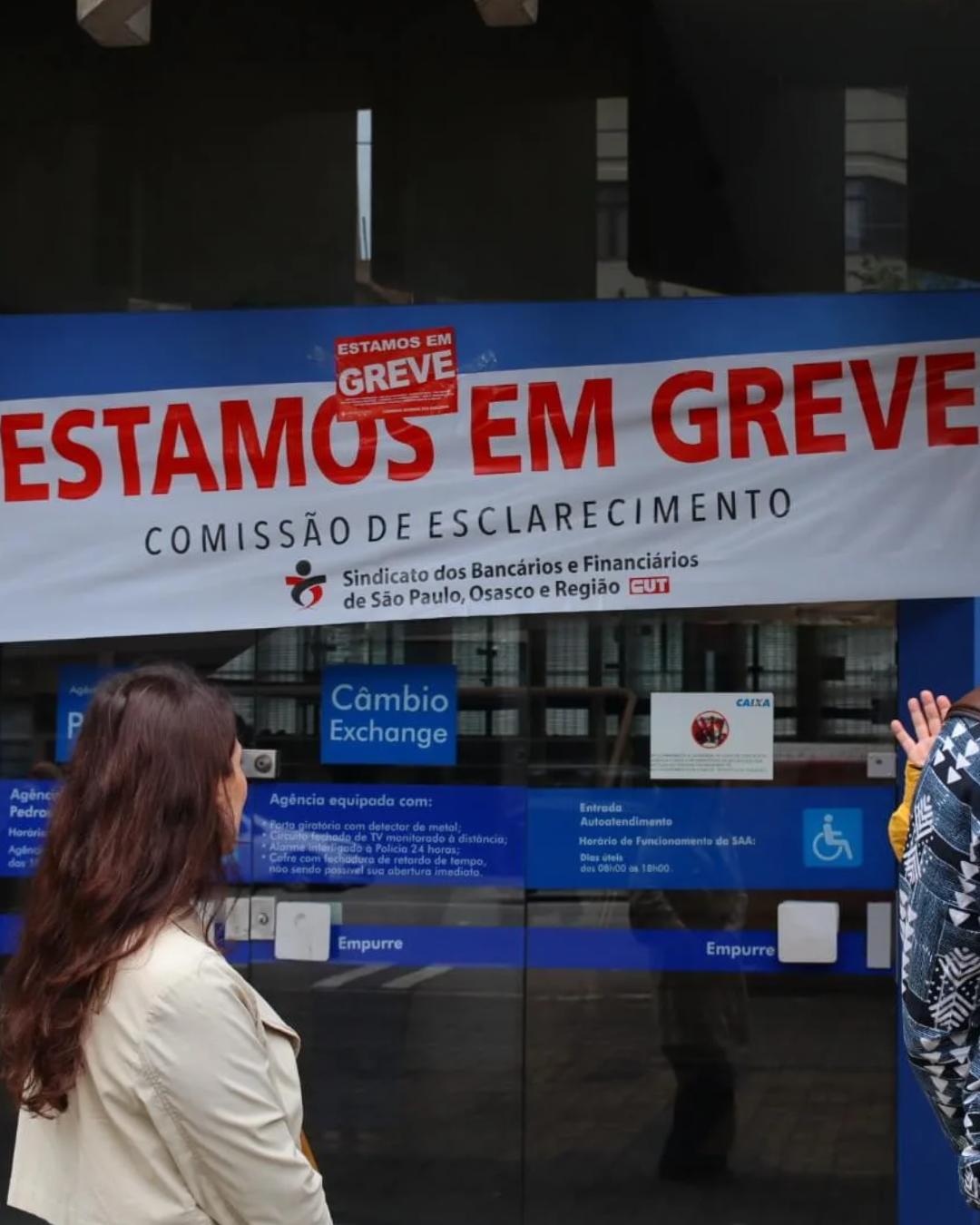 Bancários recusam proposta da Caixa e mantêm paralisação nacional
