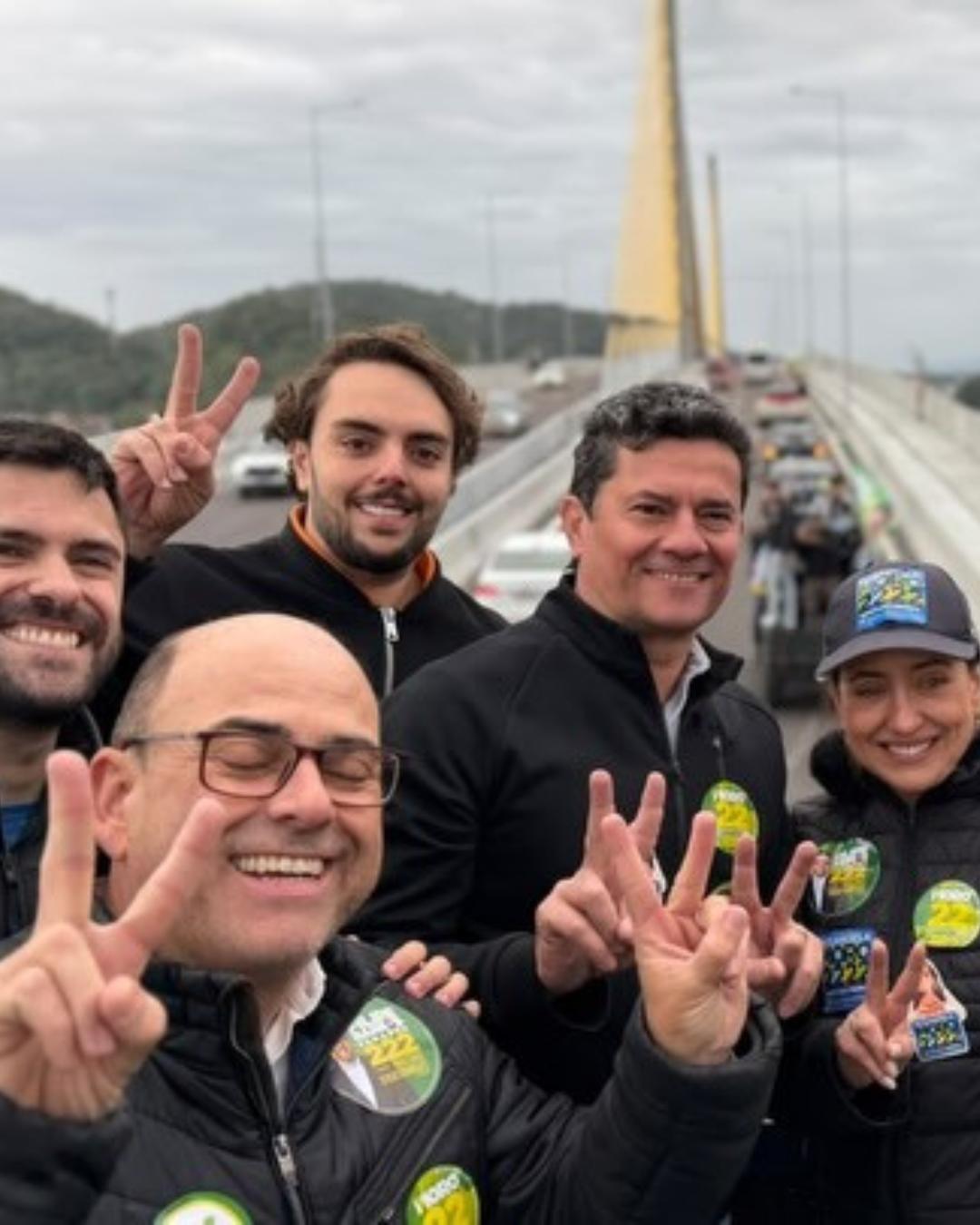 Carreata de Sergio Moro percorre a RMC nesta quarta (9), com passagens por Campina, Colombo e Quatro Barras