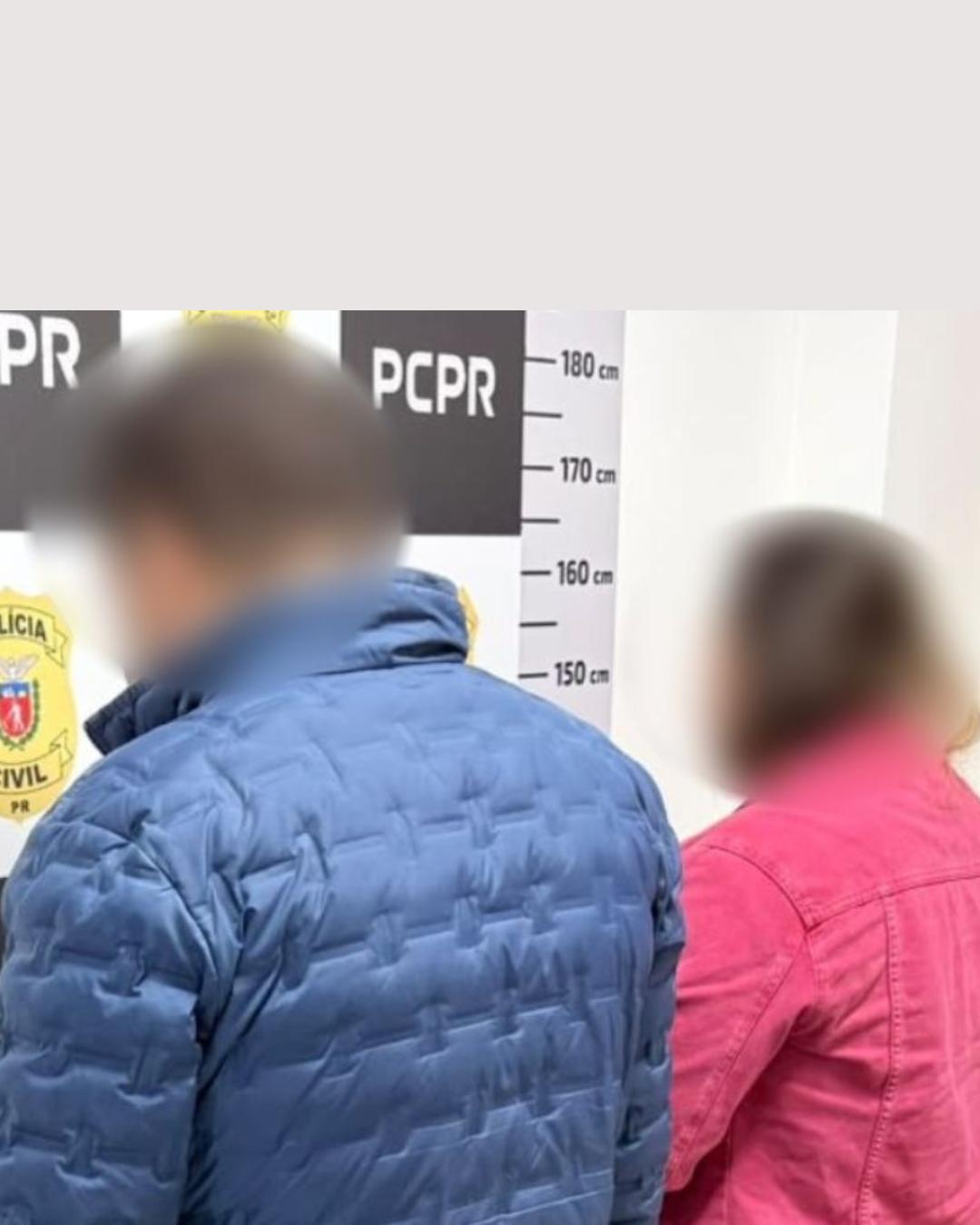 Casal é preso por suspeita de golpe milionário com falsos investimentos em São José dos Pinhais
