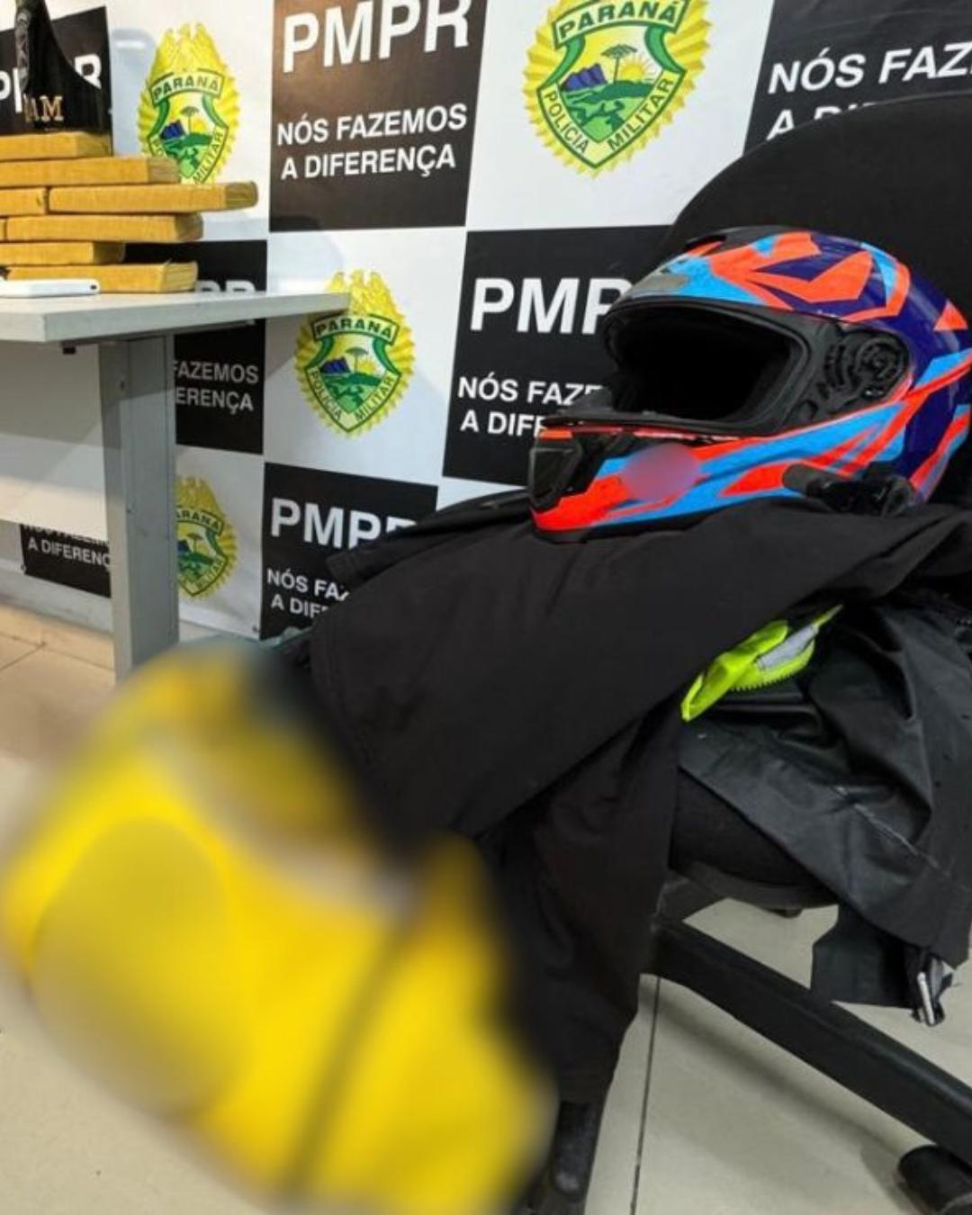 Homem disfarçado de entregador é preso com drogas e leva PM a 35 kg de maconha em Curitiba