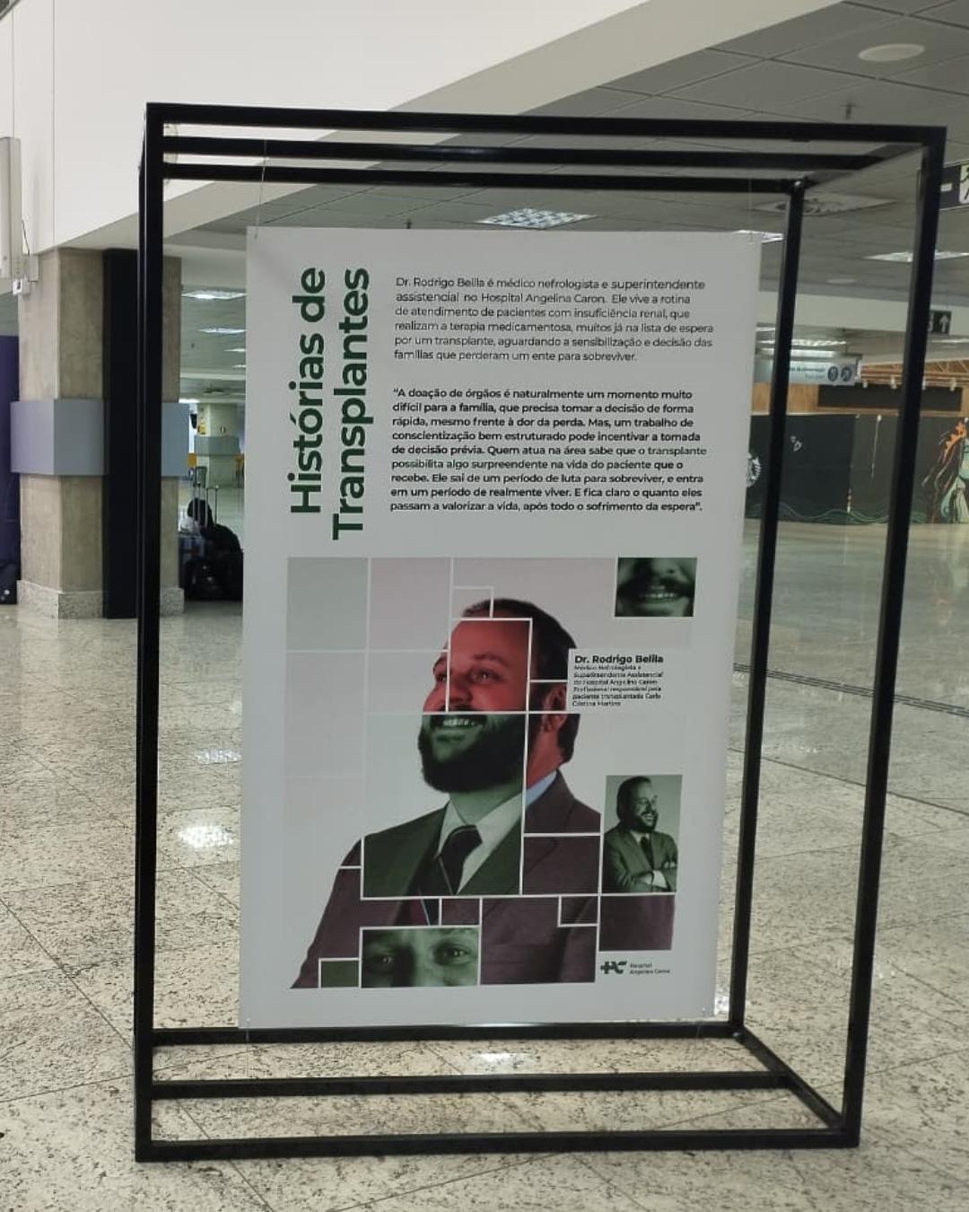 Hospital Angelina Caron leva exposição com 5 mil dobraduras de papel ao Aeroporto Afonso Pena