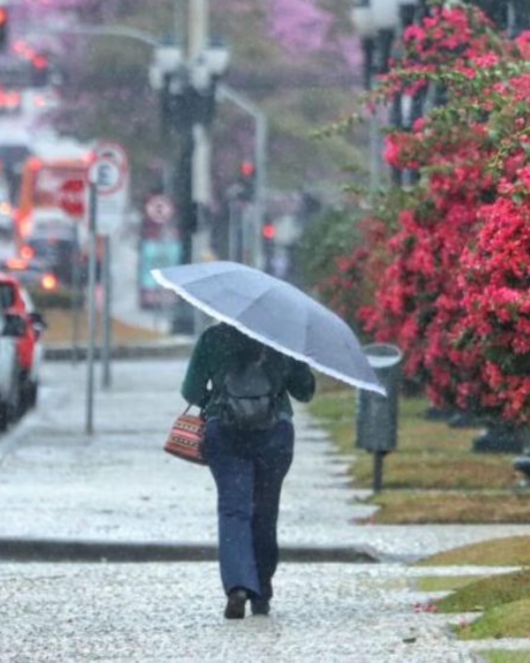 Primavera começa no Paraná com frio, chuvas e risco de tempestades em várias regiões