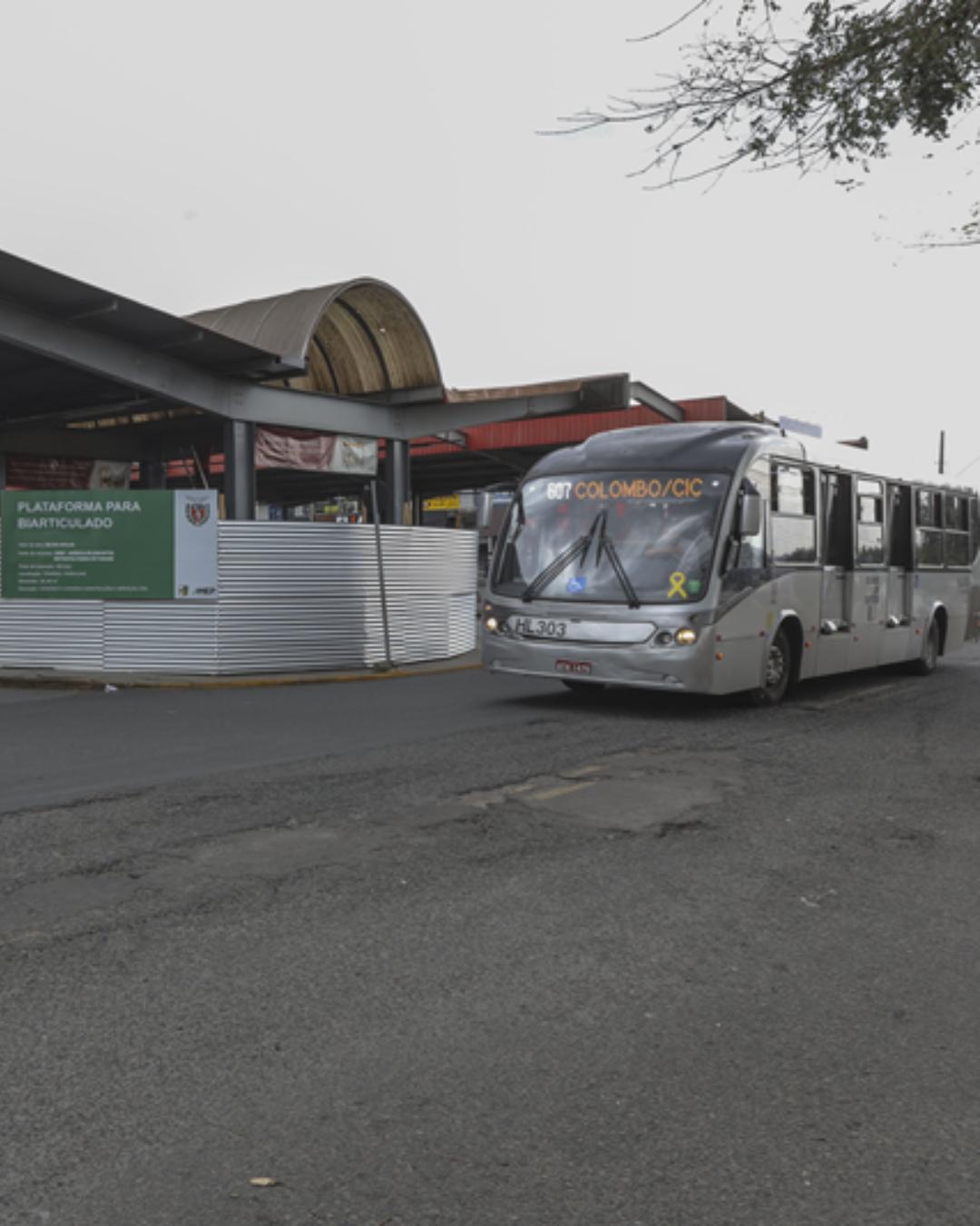 Ampliação no Terminal Maracanã vai beneficiar trajeto entre Curitiba e Colombo