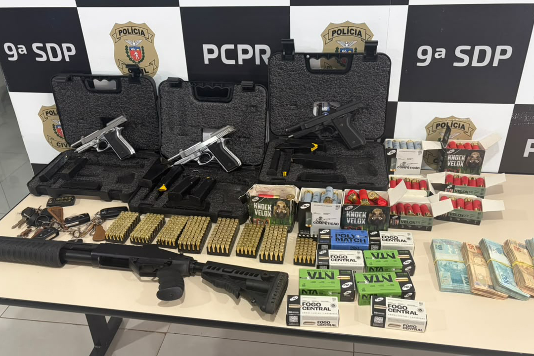 PCPR realiza operação contra grupo que causou prejuízo de R$ 6,2 milhões a empresa de Maringá