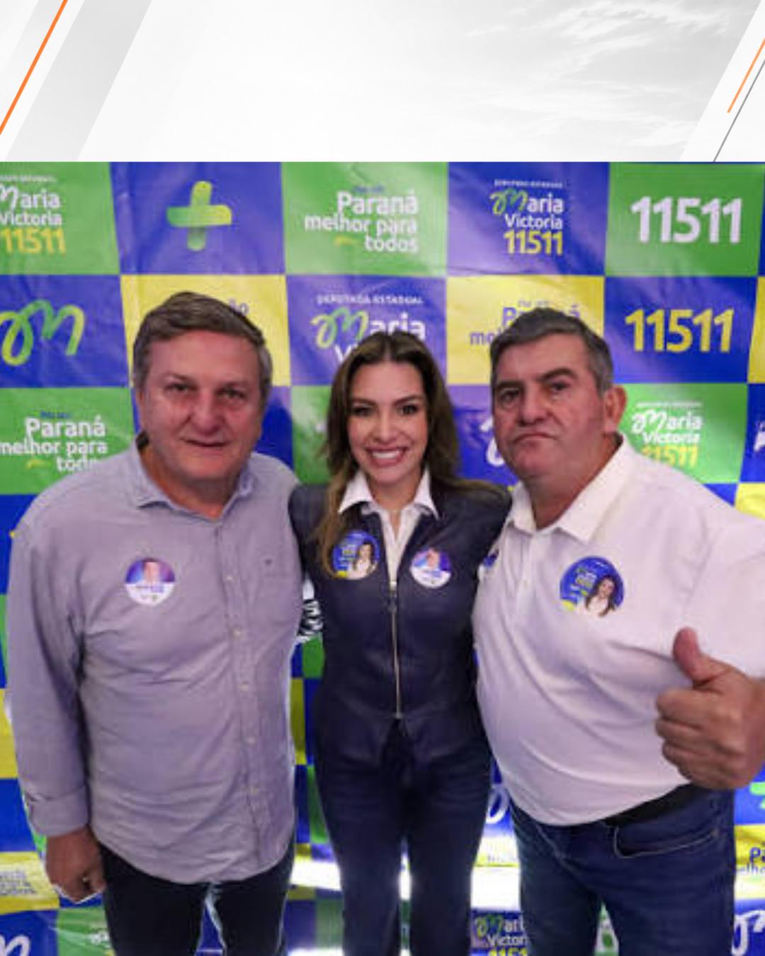 Maria Victoria e Ricardo Barros são os mais votados em Tunas do Paraná