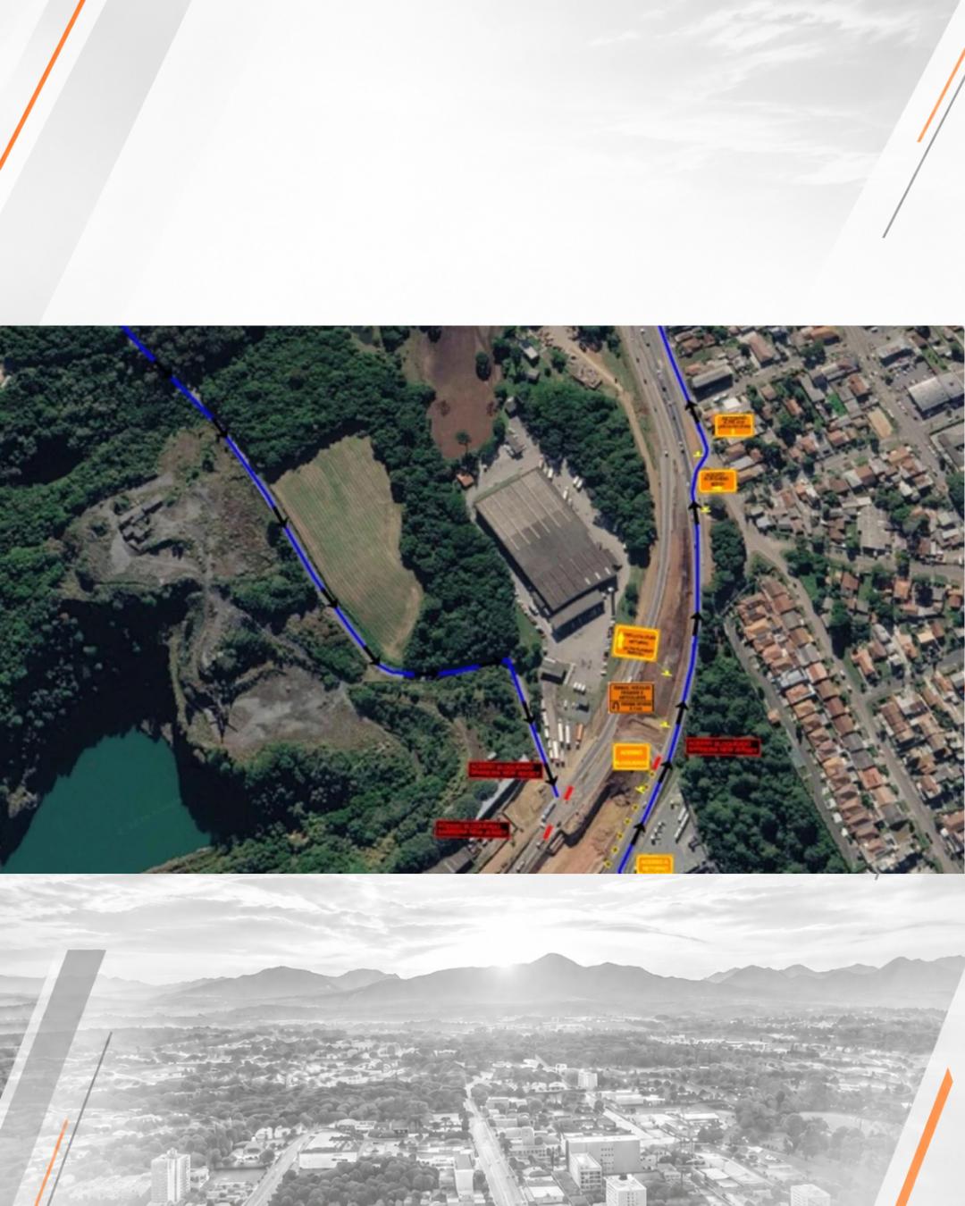 Novo viaduto no Contorno Norte de Curitiba é inaugurado nesta terça-feira