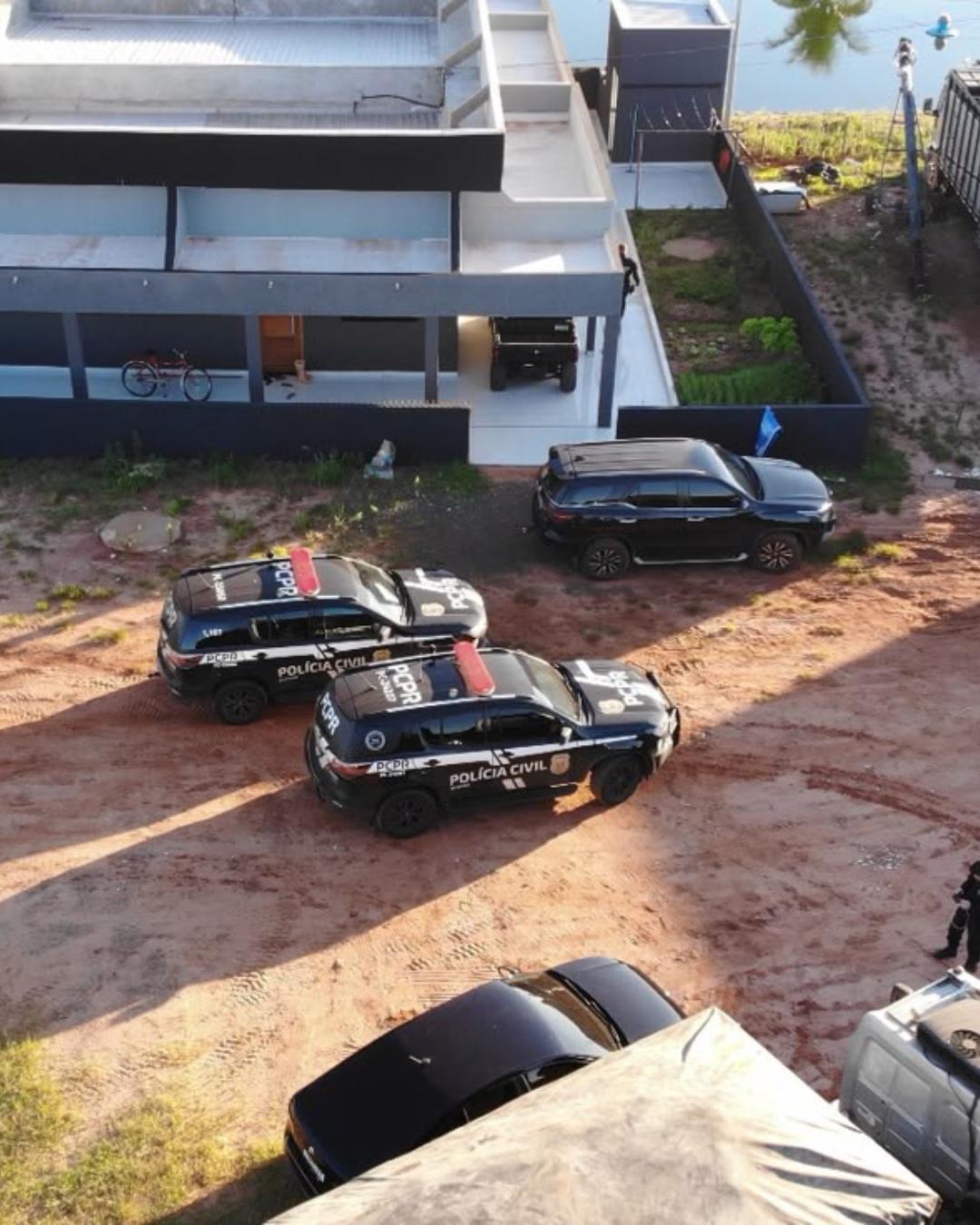 PCPR realiza operação contra grupo que causou prejuízo de R$ 6,2 milhões a empresa de Maringá