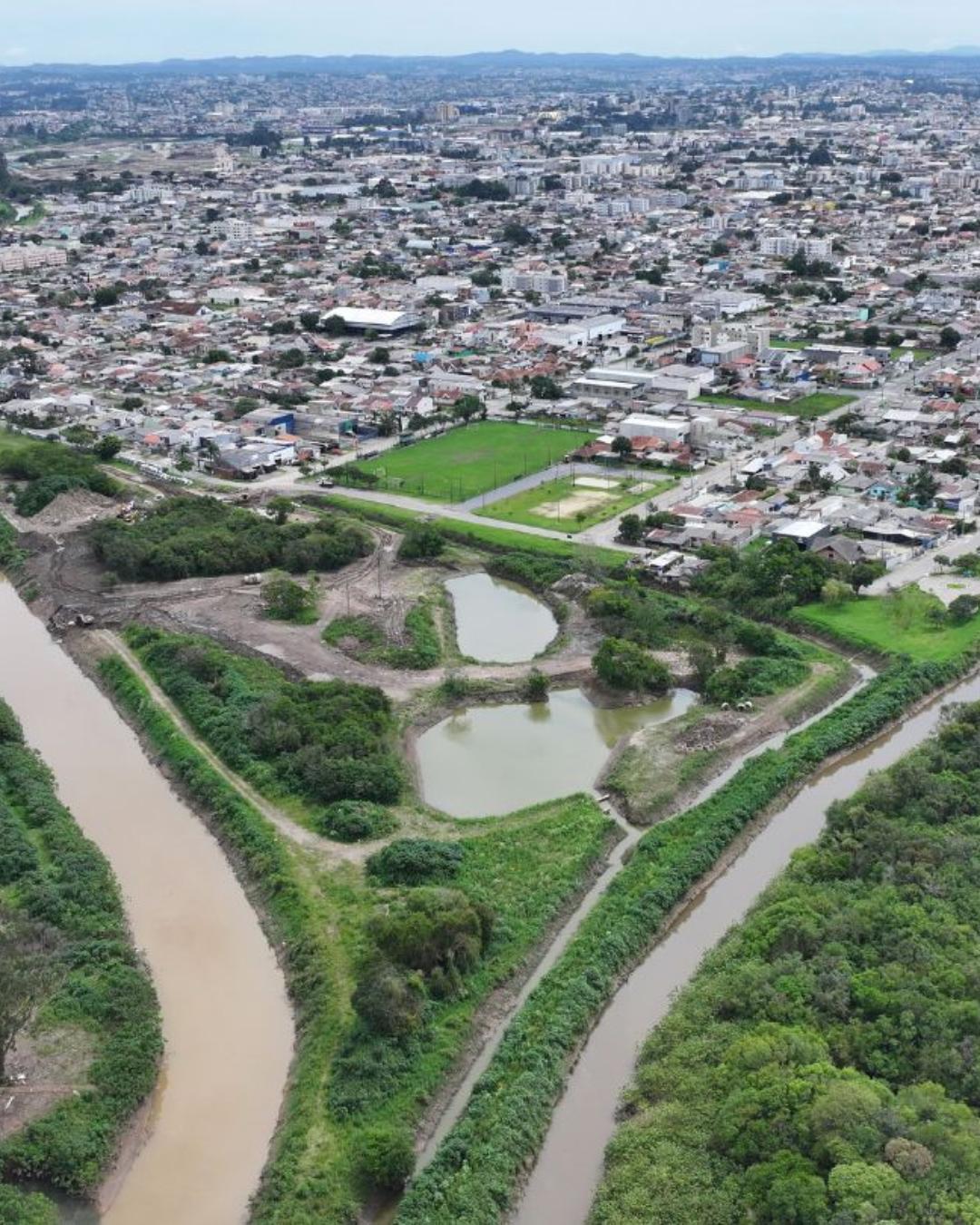 Pinhais anuncia Parque Linear no Weissópolis com foco em lazer, meio ambiente e drenagem urbana
